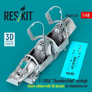 Reskit RSU48-0337 1:48 F-105G Thunderchief cockpit Basic edition with 3D decals - Picture 1 of 4