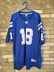 NFL Equipment Reebok Indianapolis Colts Peyton Manning #18 Home Jersey Size 56 - Picture 1 of 8