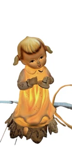 Aladdin Geschenkware - Vintage Nachtlicht-Mädchen mit Kerze - Underwriters Laboratories - Bild 1 von 8
