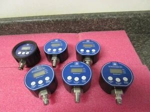 Qty (6) SSI Technologies MG-5-A-9V-R Digital Pressure Gauge - Working! - Picture 1 of 7