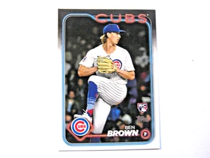 Tarjeta de acompañante Ben Brown 2024 Topps caja de valor de actualización #US183 - Imagen 1 de 2