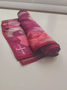 Jaspis Conran langes großes Seidentuch rosa abstrakt 10" x 70" - Bild 1 von 6