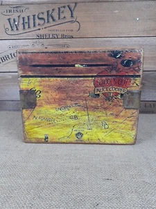 Alice Cooper School's Out Rustic Decorative 7" Vinyl record storage cabinets Box - Picture 1 of 13