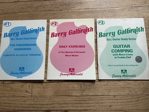 Barry Galbraith's Jazz Guitar Study Series #1,2 and 3 with CD Jamey Abersold - Bild 1 von 5