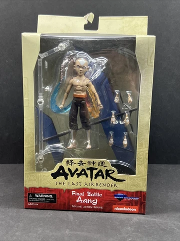 Diamond Select Toys Avatar The Last Airbender Final Battle Aang Deluxe DMG PKG Cover
