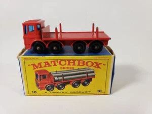 Vintage Matchbox Lesney #10 Pipe Truck, in OVP; OHNE PFEIFEN - Bild 1 von 13