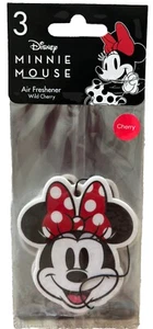 Disney Minnie Mouse Wild Cherry Scent Car Air Freshener - Breathe In The Fresh - Picture 1 of 4
