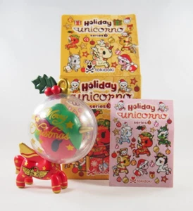 (1) Tokidoki Holiday Unicorno Series 3 BLESSINGS Figure OPEN Blind Box 4pc New - Foto 1 di 8
