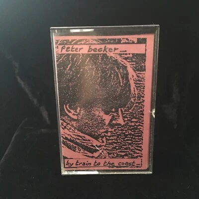 RARE • PETER BECKER • BY TRAIN TO THE COAST • C45 Cassette Tape 1981 UK minimal  - Image 1 of 4