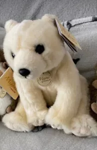 Miyoni Aurora cremefarbener Eisbär sitzendes Stofftier Kuscheltier Plüschtier TOP - Bild 1 von 11