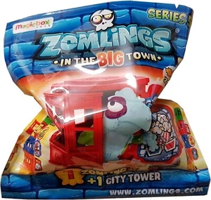 Figura de Acción Zomblings Serie Paquete de 5 Bolsa Ciega Bolsa de Polietileno Sellada Nueva - Imagen 1 de 5