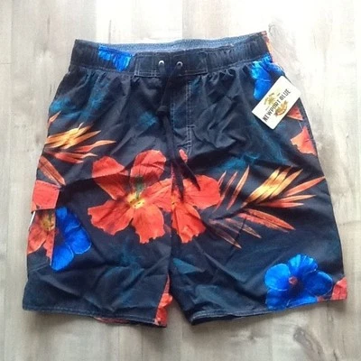 NWT Newport Blue Beach Side Swim Trunks Men's Floral  - Image 1 of 4