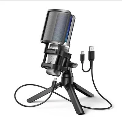 USB Donner Microphone UA-22 Portable Colorful New in Box Lights Up - Image 1 of 4