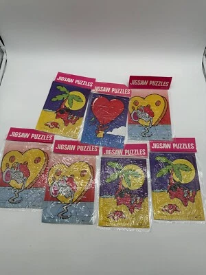 Lot of 7 Hawaiian themed jigsaw puzzles for child, prizes, novelty, 8 X 6 inch - Image 1 of 4