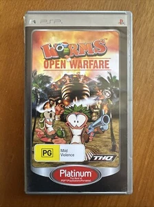 Worms: Open Warfare (PG) Sony PSP Includes Manual Pal Oz Seller - Picture 1 of 3