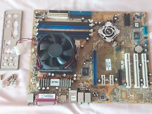 Placa madre ASUS A8N5X AMD Socket 939 ATX + CPU AMD Athlon 64 3000 + 1,8 GHz + BP - Imagen 1 de 23