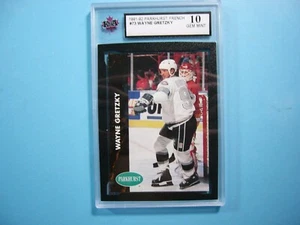 1991/92 PARKHURST FRENCH NHL HOCKEY CARD #73 WAYNE GRETZKY KSA 10 GEM MINT - Picture 1 of 2
