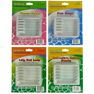 Childrens Prepared Microscope Slides Sets Kids Glass Slide Set #2 - Picture 1 of 1