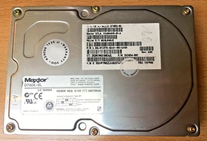 Maxtor D740X-6L 40GB 6L040J2 MX6L040J2 A93.0300 Rev: A00 3,5" IDE getestet - Bild 1 von 10