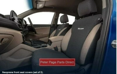 Genuine Hyundai New Front Neoprene Seat Covers to suit Hyundai Tucson Set of 2 - image 1 of 4