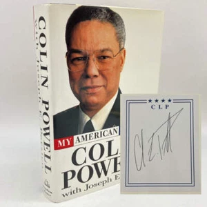 Signiert Colin Powell My American Journey 1995 Autobiografie Hardcover Akzeptabel - Bild 1 von 21