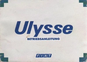FIAT ULYSSE 1 Tipo 220 Manuale Uso e Manutenzione 1994 Manuale Ba - Foto 1 di 1