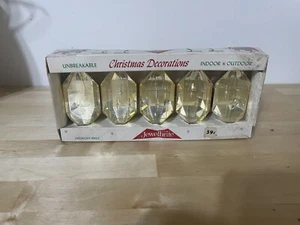Vintage Jewel Brite Faceted Ornaments Atomic Star MCM - Picture 1 of 7