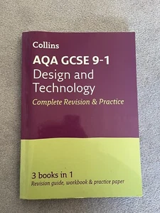Collins Aqa Gcse 9-1 Design And Technology Complete Revision And Practice - Picture 1 of 2