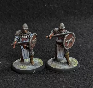 Pro Painted Human Knights City Guards Dnd Dungeons And Dragons Miniatures Rpg - Picture 1 of 5