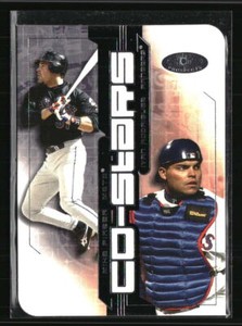Mike Piazza/Ivan Rodriguez 2002 Fleer Hot Prospects #15CS  Baseball Card