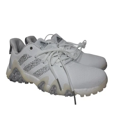 Adidas CodeChaos 22 Golf Shoe White/Silver Metallic/Grey Mens Size 7.5 GX3932 - Image 1 of 4