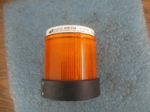 Telemecanique: XVB-C35 Orange Indicator Stack Light Cover w/ Bulb. Used Pull  - Picture 1 of 3