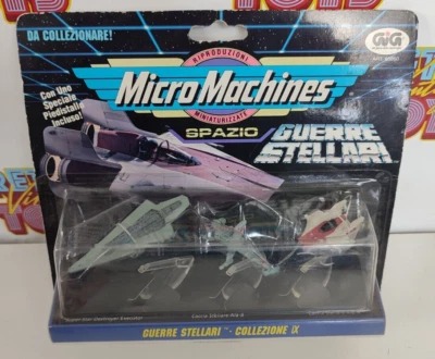 Micro Machines Galoob Star Wars Collection IX 9 A-Wing B-Wing Star Destroyer Gig - Image 1 of 3