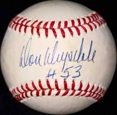 RARE DON DRYSDALE SIGNED AUTO BASEBALL ONLB #53 HOF DODGERS PSA/DNA SALE******* - Image 1 of 4