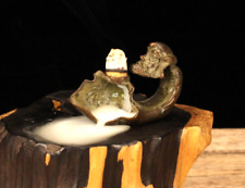 10.6 CM China Bronze incense burner Pot Old Brass Dharma incense burner censer