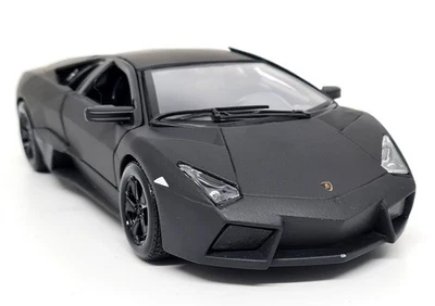 Burago 1/24 - Lamborghini Reventon negro mate superdeportivo diecast modelo de coche a escala Foto 1 de 4