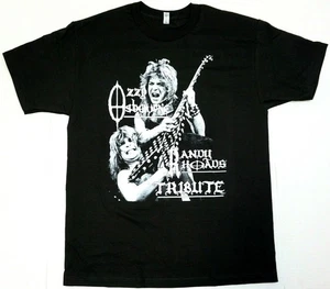 OZZY OSBOURNE T-shirt Randy Rhoads Tribute Tee 100% Cotton Men's XL Black New - Picture 1 of 2
