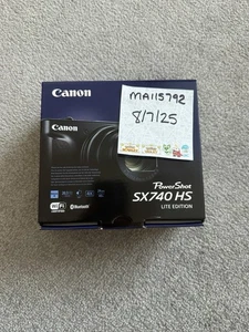 Canon PowerShot SX740 HS LITE EDITION Camera Black  - Brand New 🔥24hr 🚚🔥 - Picture 1 of 3