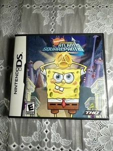 SpongeBob's Atlantis SquarePantis (Nintendo DS, 2007) CIB w/ Manual - Tested - Picture 1 of 3