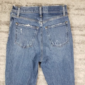 Abercrombie & Fitch Jeans Womens 0 / 25 Ultra High Rise 90's Straight Blue - Picture 1 of 10