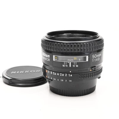 Nikon Nikkor AF 50mm f1.4 D Lens #180 - Image 1 of 4