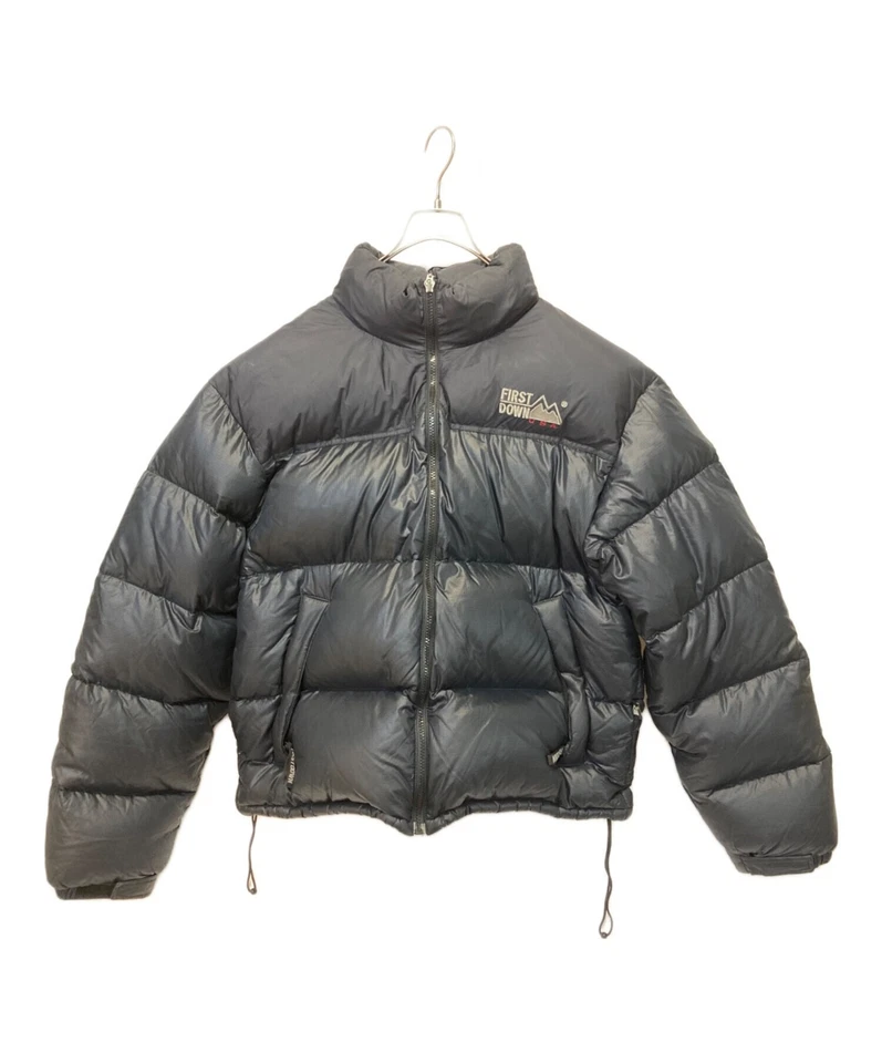 FIRST DOWN Short down jacket Size: L Black Men FD-94014 - Image 1 of 4