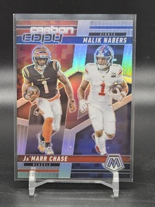 Mosaico de fútbol 2025 - COPIA DE CARBONO Silver Prizm - M. Nabers / J. Chase (CCO-7) - Imagen 1 de 2