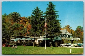 Cartolina Bill Reiber's Farm Restaurant Packard Clipper auto d'epoca Elmsford NY - Foto 1 di 3