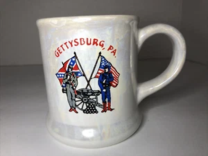 Civil War Souvenir Gettysburg, PA Ceramic Mug Translucent Finish - Picture 1 of 12