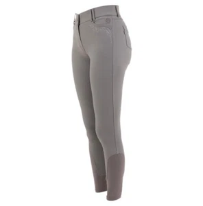 ANKY Rijbroek Ladies Silicone Full Grip Breeches Grey, UK8 EU36 (XR221101) (S12) - Picture 1 of 2