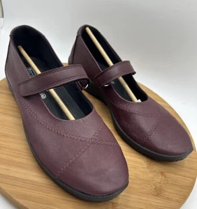 Arcopedico L18 Mary Jane Pisos Color Burdeos Mujer Talla 42 EU/US 10.5-11 - Imagen 1 de 13