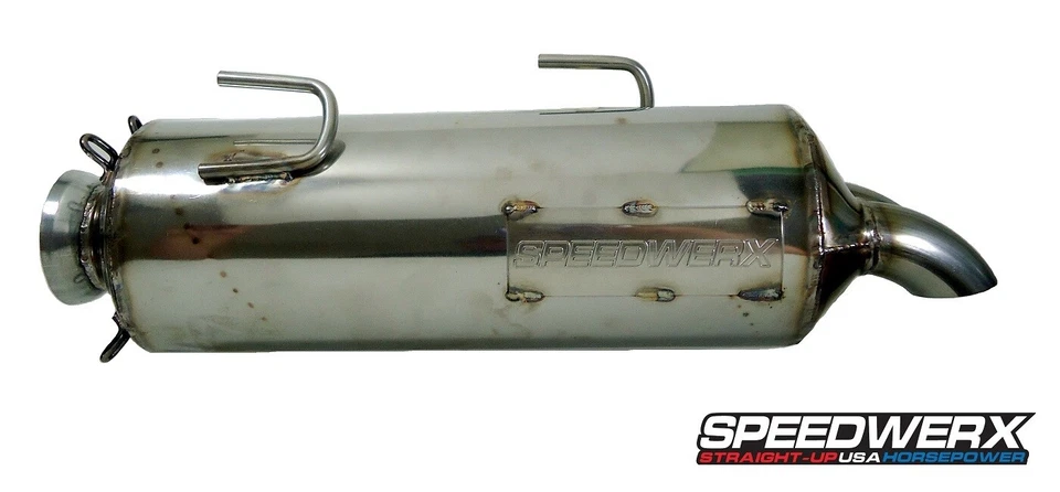 Escape deslizable de acero inoxidable Speedwerx Q6 Arctic Cat 1000 700 550 ATV 2008-2020 Foto 1 de 1