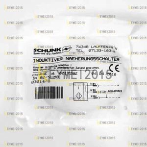 ONE SCHUNK 0301478 IN 80/S-M8 Inductive Proximity Switch New - Picture 1 of 1