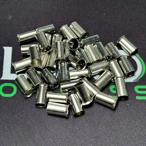 Lord of Bass 50PK 1/0 Gauge Uninsulated Wire Ferrules Crimp Tinned Copper - Picture 1 of 6
